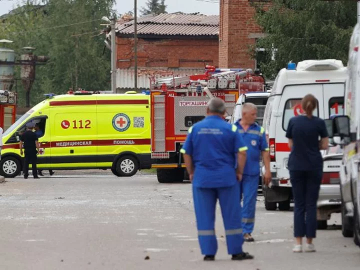 Explosion at plant near Moscow injures at least 25