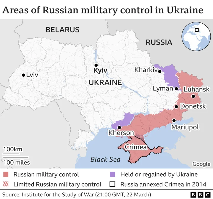 Ukraine war: Russia launches 'biggest' kamikaze drone attack